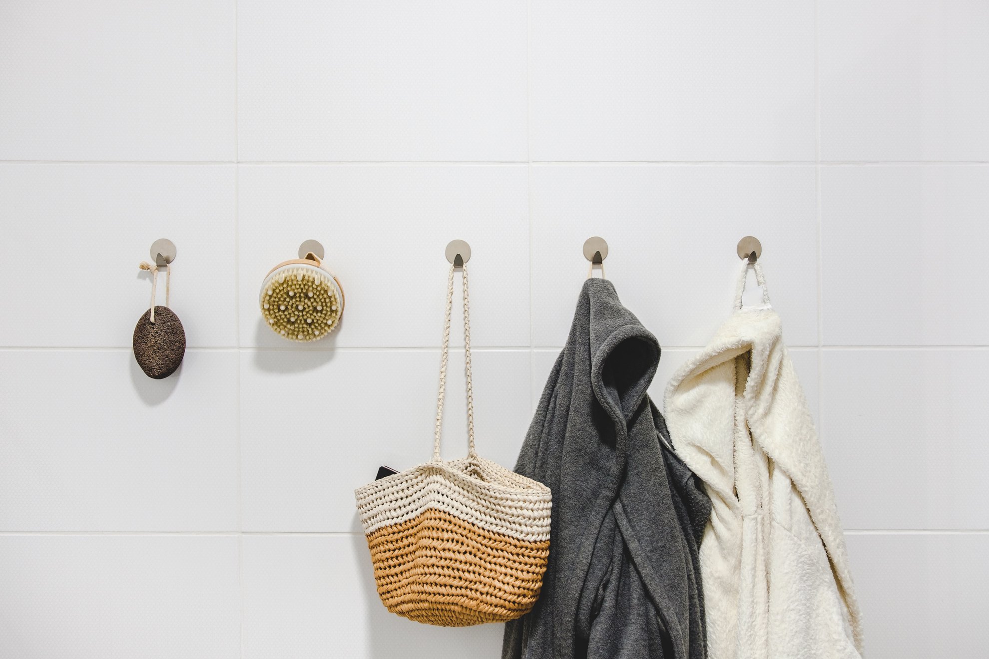 Two Bathrobe and Sustainable Zero Waste Bathroom 